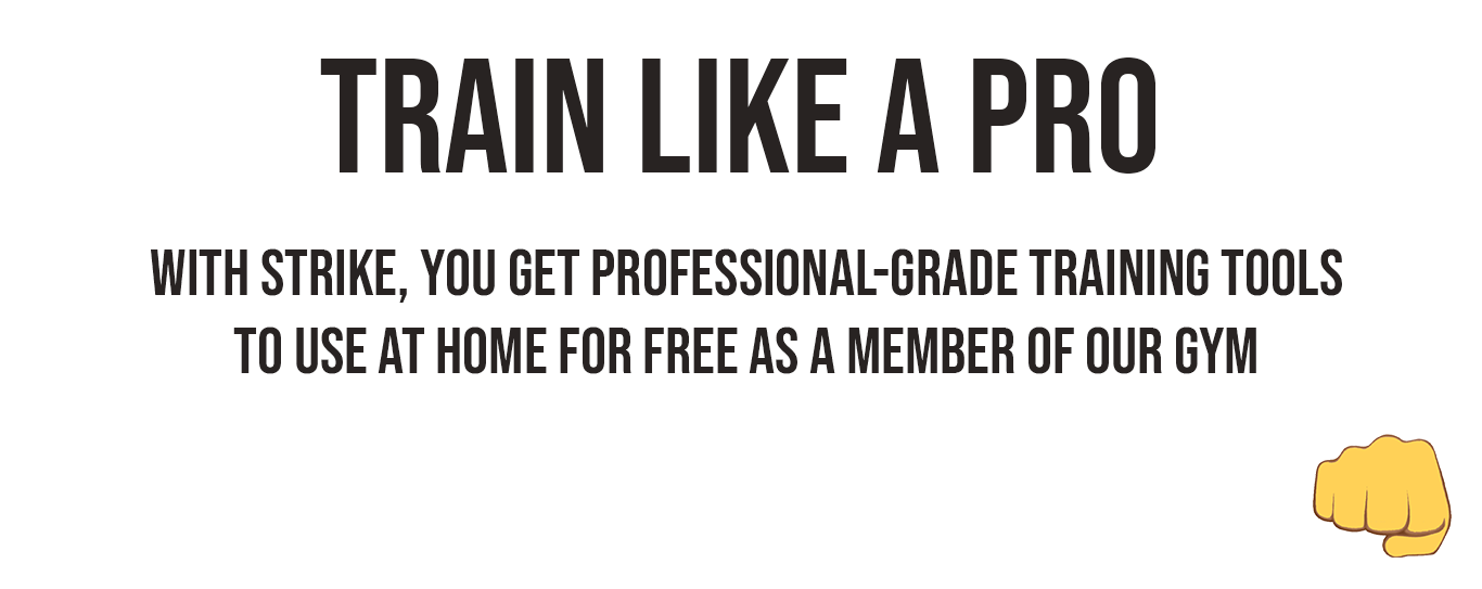 Strike gym banner